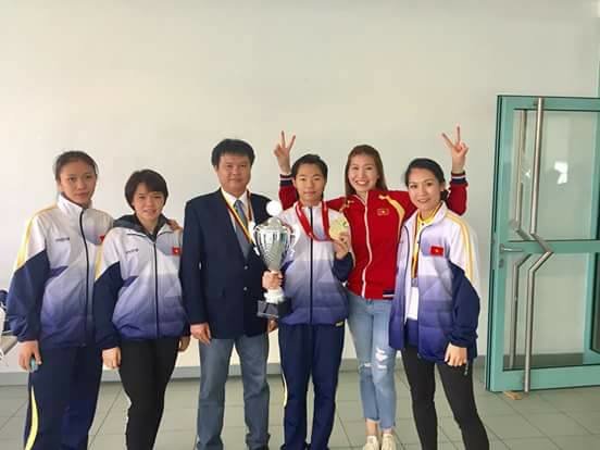 Nguyễn Thị Ngoan giành HCV karatedo thế giới 2017