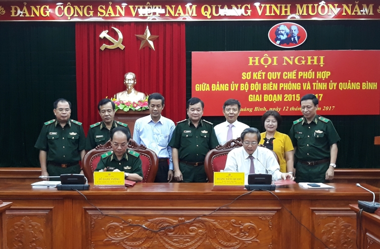 Quy chế phối hợp trong lãnh đạo công tác biên phòng đã đi vào chiều sâu và đạt hiệu quả thiết thực