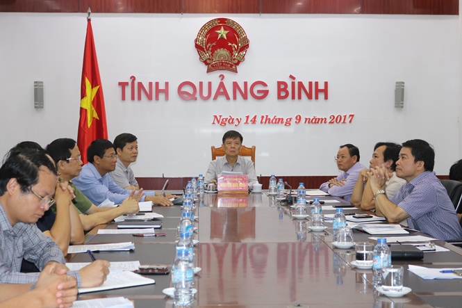 Hội nghị trực tuyến ứng phó với bão số 10