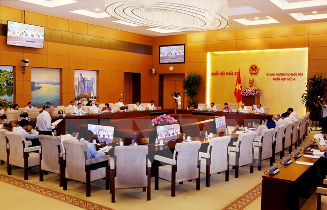 Ủy ban Thường vụ Quốc hội cho ý kiến về dự án Luật An ninh mạng