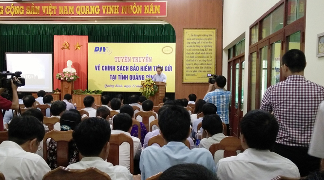 Tuyên truyền về chính sách bảo hiểm tiền gửi