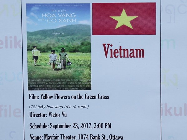 "Tôi thấy hoa vàng trên cỏ xanh" dự Tuần lễ phim ASEAN tại Ottawa