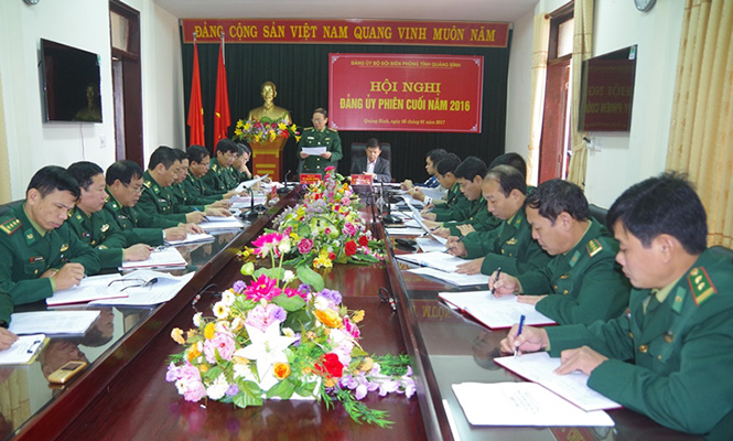 Đảng ủy BĐBP tỉnh: Chú trọng công tác kiểm tra, giám sát