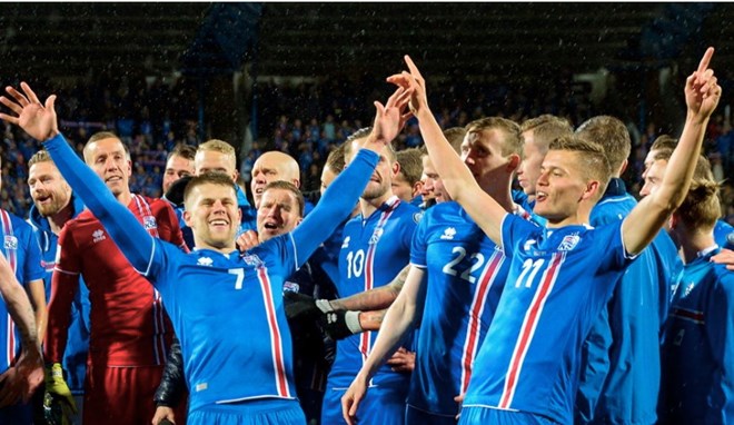 Iceland tạo nên "địa chấn" khi giành vé dự VCK World Cup 2018