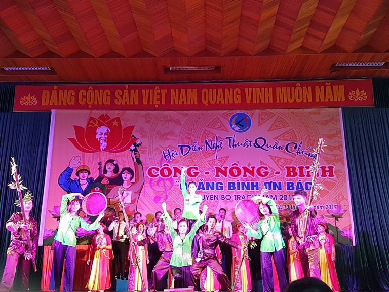 Trao 5 giải A tại Liên hoan nghệ thuật quần chúng Công - Nông - Binh huyện Bố Trạch