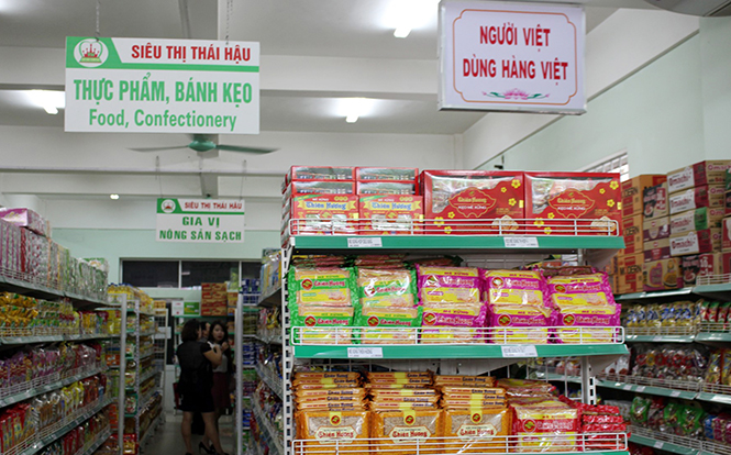 Điểm bán hàng "Tự hào hàng Việt Nam": Nâng cao sức cạnh tranh của hàng Việt