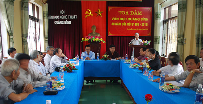 Chân dung hội viên Chi hội Nhà văn Việt Nam tỉnh Quảng Bình