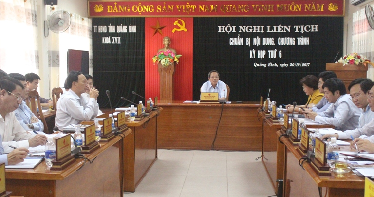 Kỳ họp thứ 6, HĐND tỉnh khoá XVII: Dự kiến tổ chức từ ngày 6 đến 8-12