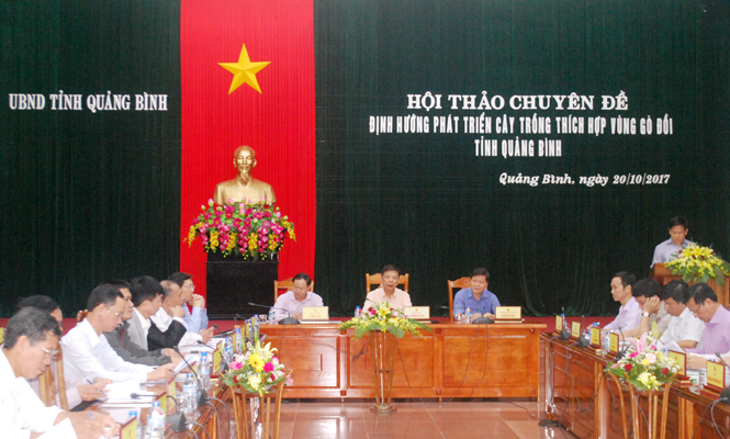 Phát triển cây trồng trên vùng gò đồi thích ứng với biến đổi khí hậu