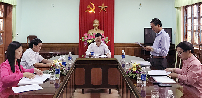 Đảng bộ huyện Quảng Ninh: Nâng cao chất lượng công tác kiểm tra, giám sát