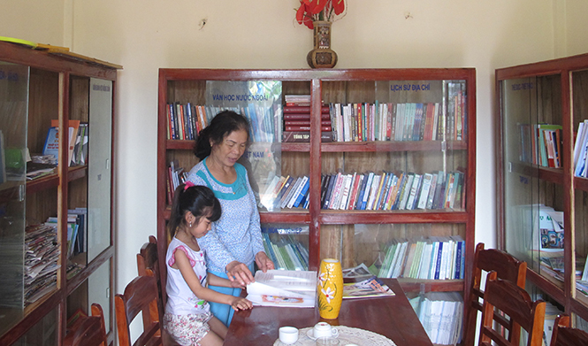 Mở thư viện ở làng