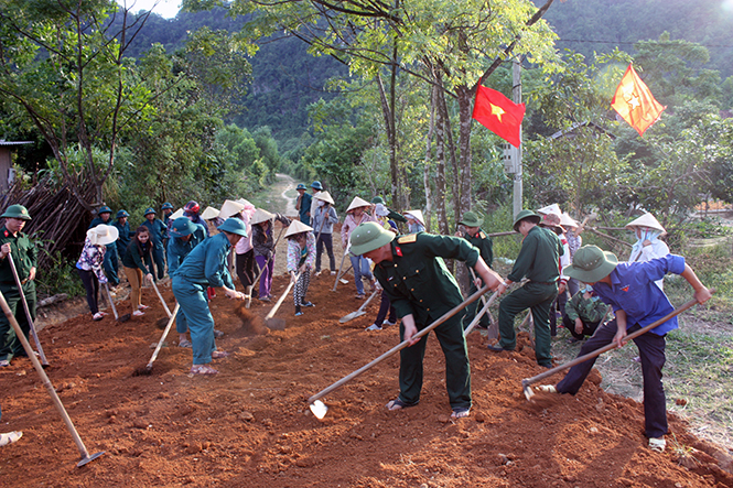 Lực lượng vũ trang huyện Minh Hóa: Dấu ấn phong trào thi đua quyết thắng