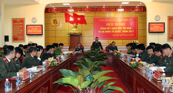 Công an 6 tỉnh Bắc Trung bộ tổng kết phong trào thi đua "Vì an ninh Tổ quốc"