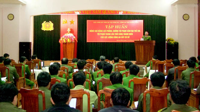 Tập huấn nâng cao năng lực phòng, chống tội phạm xâm hại trẻ em