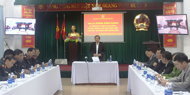 Thực hiện nghiêm kỷ cương phép nước, củng cố lòng tin của nhân dân với cơ quan bảo vệ pháp luật