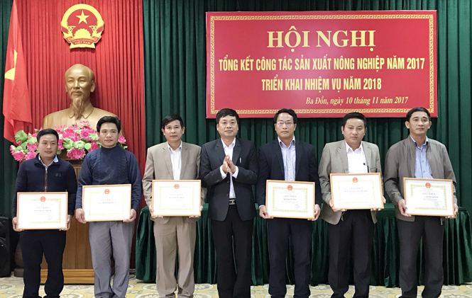 Thị xã Ba Đồn: Tiếp tục thực hiện sản xuất nông nghiệp theo hướng an toàn và bền vững