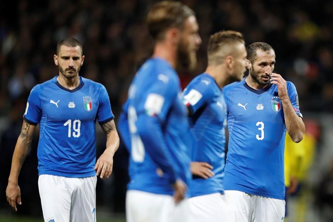 Đội tuyển Italy đối mặt với "kịch bản tồi tệ" cách đây 60 năm