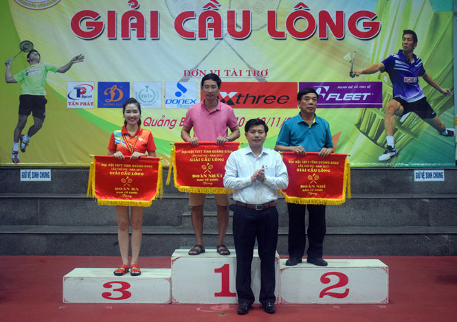 Tổng kết giải cầu lông Đại hội TDTT toàn tỉnh năm 2017