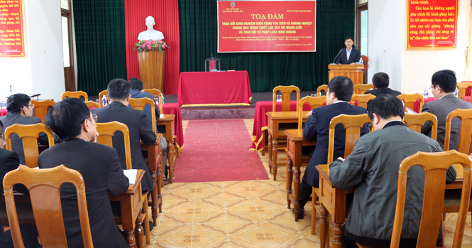 Nâng cao chất lượng hoạt động hỗ trợ pháp lý cho doanh nghiệp