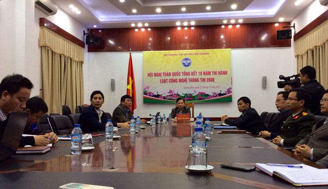 Hội nghị toàn quốc tổng kết 10 năm thực thi Luật công nghệ thông tin năm 2006