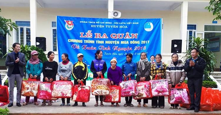 Ra quân chương trình 'Tình nguyện mùa đông' 2017