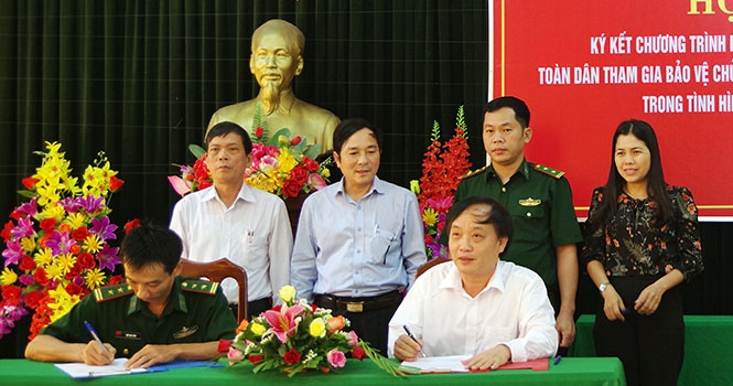 Tăng cường phổ biến, giáo dục pháp luật cho nhân dân vùng biên giới, hải đảo