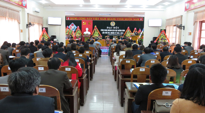 Đại hội Công đoàn ngành Giáo dục Quảng Bình lần thứ XVII, nhiệm kỳ 2018-2023