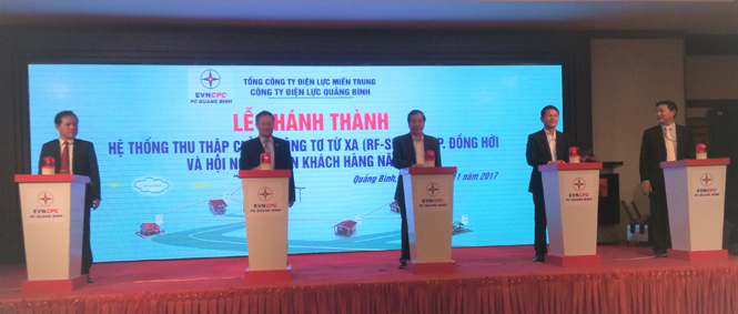 Khánh thành hệ thống thu thập chỉ số công tơ từ xa