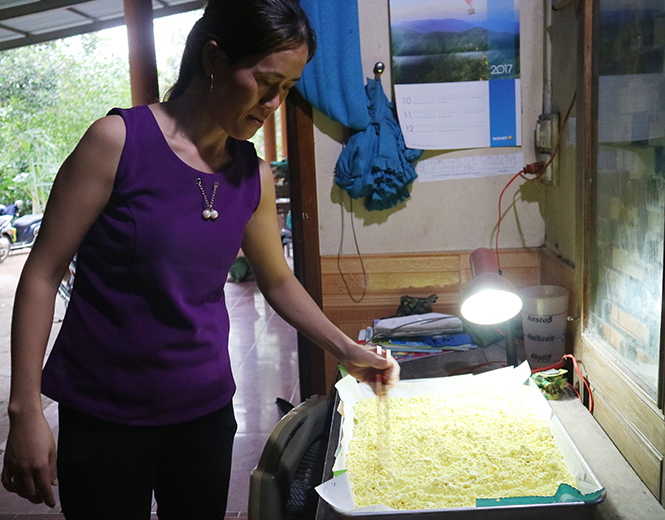 Chị Hiền "tinh bột nghệ"