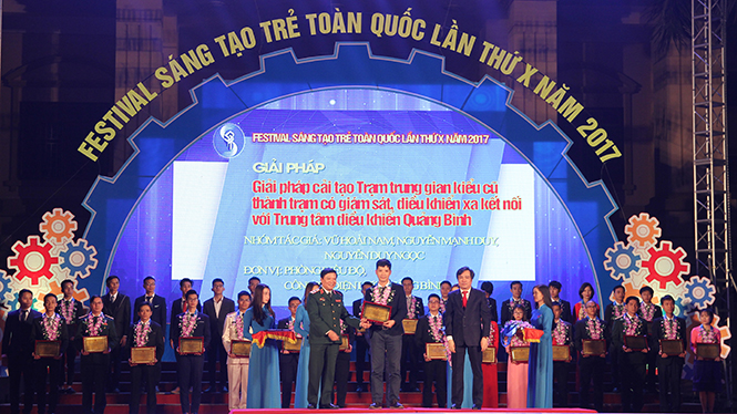 Tỉnh ta có 1 sản phẩm được tuyên dương tại Festival Sáng tạo trẻ toàn quốc lần thứ X
