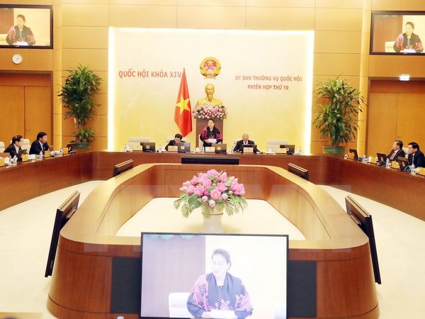 Khai mạc Phiên họp thứ 19 của Ủy ban Thường vụ Quốc hội