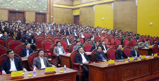 Khai mạc hội nghị học tập, quán triệt và triển khai thực hiện Nghị quyết Trung ương 6 (khóa XII)