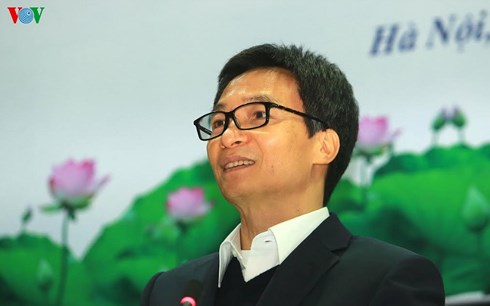 Phó Thủ tướng Vũ Đức Đam phát biểu "làm nóng" hội nghị bóng đá Việt Nam