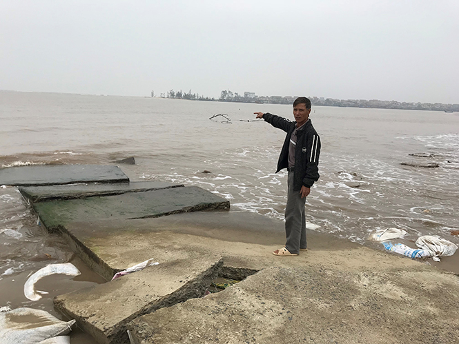 Nỗi lo biển xâm thực