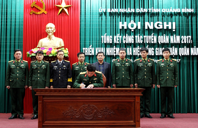 Triển khai nhiệm vụ tuyển quân năm 2018