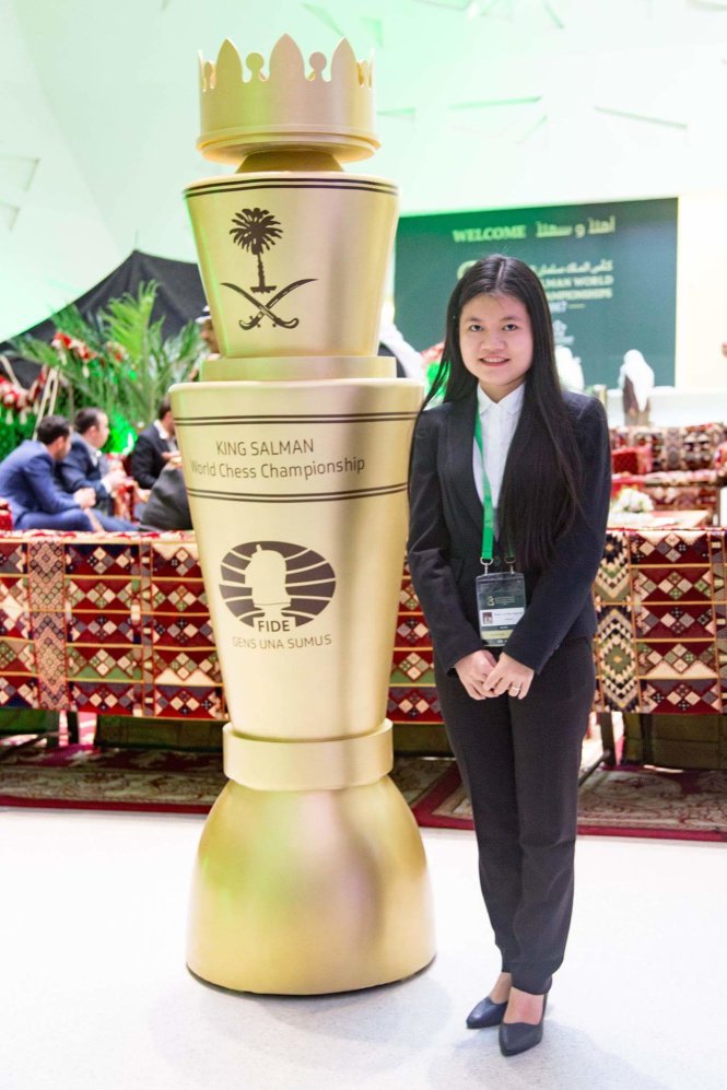 Thảo Nguyên giành hạng 5 Giải cờ nhanh thế giới 2017