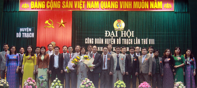 Đại hội Công đoàn huyện Bố Trạch lần thứ VIII, nhiệm kỳ 2018-2023