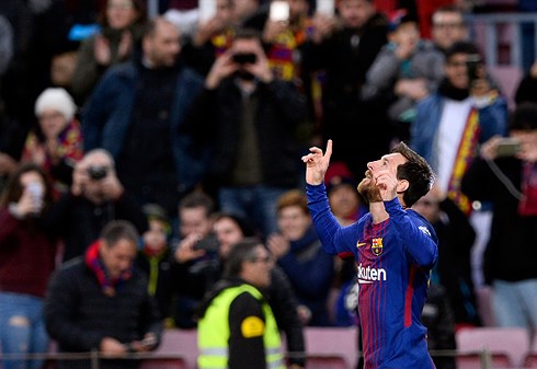 Messi lập công, Barca thắng trận đầu tiên trong năm