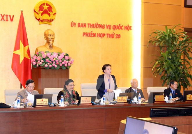 Khai mạc Phiên họp thứ 20 của Ủy ban Thường vụ Quốc hội