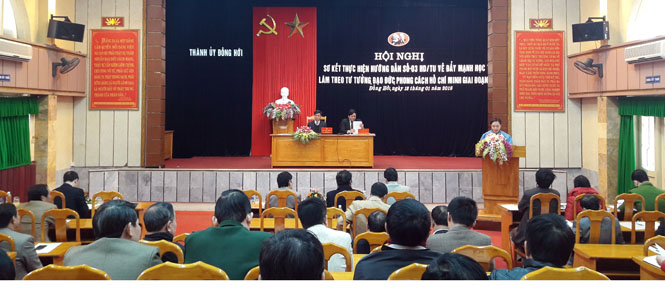 TP. Đồng Hới: Đẩy mạnh học tập và làm theo tư tưởng, đạo đức, phong cách Hồ Chí Minh
