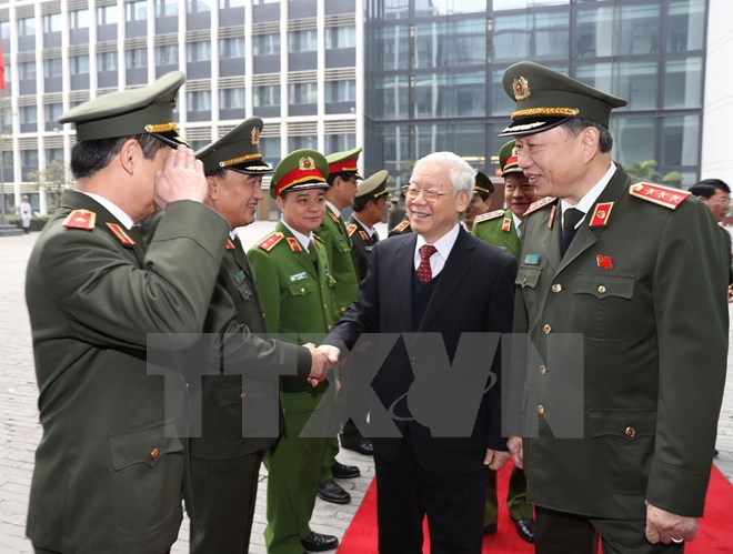 Tổng Bí thư: Siết chặt kỷ cương, kỷ luật trong lực lượng công an