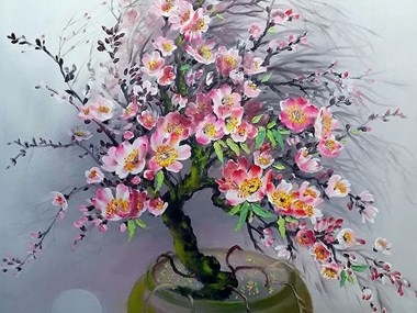 Thưởng lãm những "Khoảnh khắc Xuân về" của nhóm họa 5P
