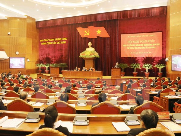 Hội nghị toàn quốc ngành nội chính Đảng triển khai nhiệm vụ 2018