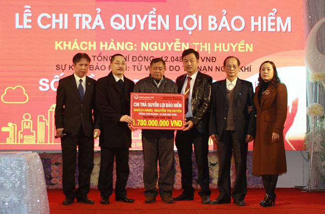 Bảo hiểm nhân thọ Hanwhalife chi trả 1,78 tỷ đồng cho khách hàng