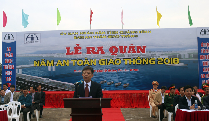 Phát động Năm an toàn giao thông 2018 với chủ đề "An toàn giao thông cho trẻ em"