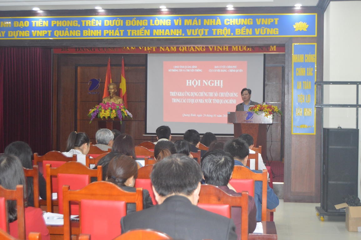 Triển khai ứng dụng chứng thư số chuyên dùng