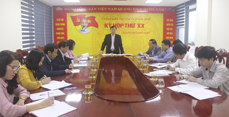 Kết luận công tác kiểm tra đảng viên có dấu hiệu vi phạm và giải quyết khiếu nại kỷ luật