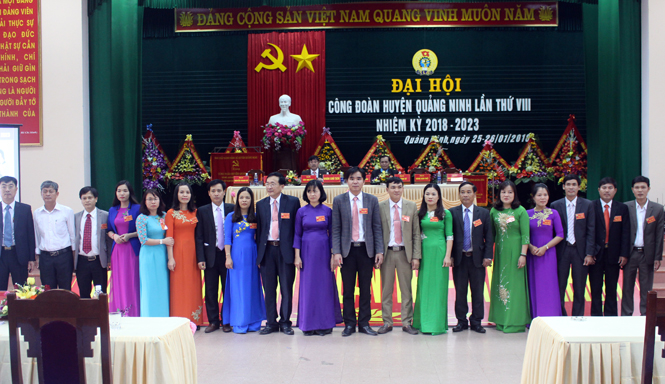 Đại hội Công đoàn huyện Quảng Ninh lần thứ VIII, nhiệm kỳ 2018-2023