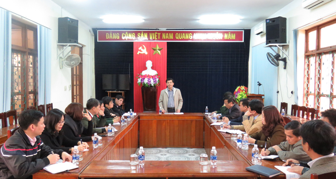 Triển khai các hoạt động mừng Đảng - mừng Xuân Mậu Tuất 2018