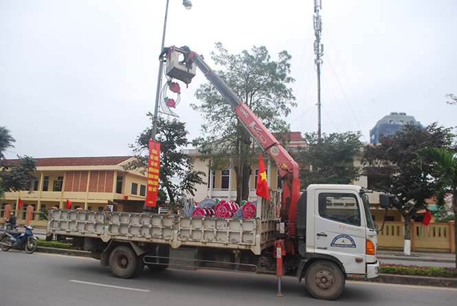 Để Tết này Đồng Hới đẹp thêm